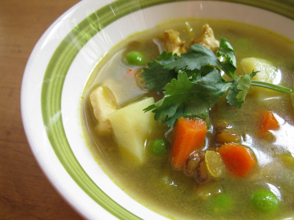 tumeric chicken soup