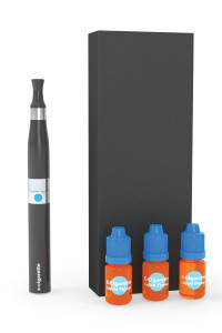 Electronic Cigarette with flavor bottles and Box