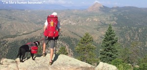 Trevor Thomas hikes Colorado Trail