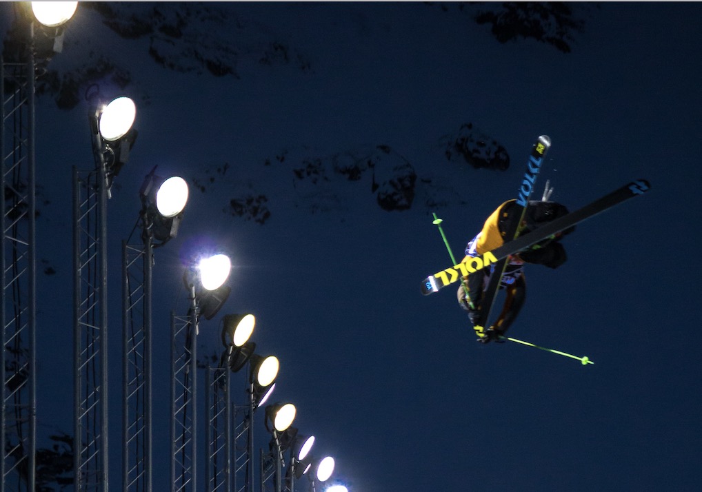 Lyman Currier, halfpipe for freestyle skier