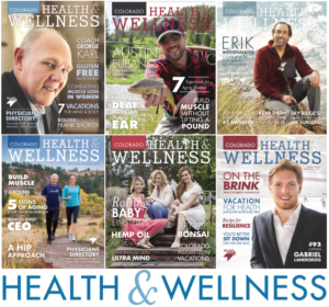 Colorado Health & Wellness magazine covers