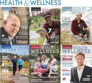 Colorado Health & Wellness magazine covers