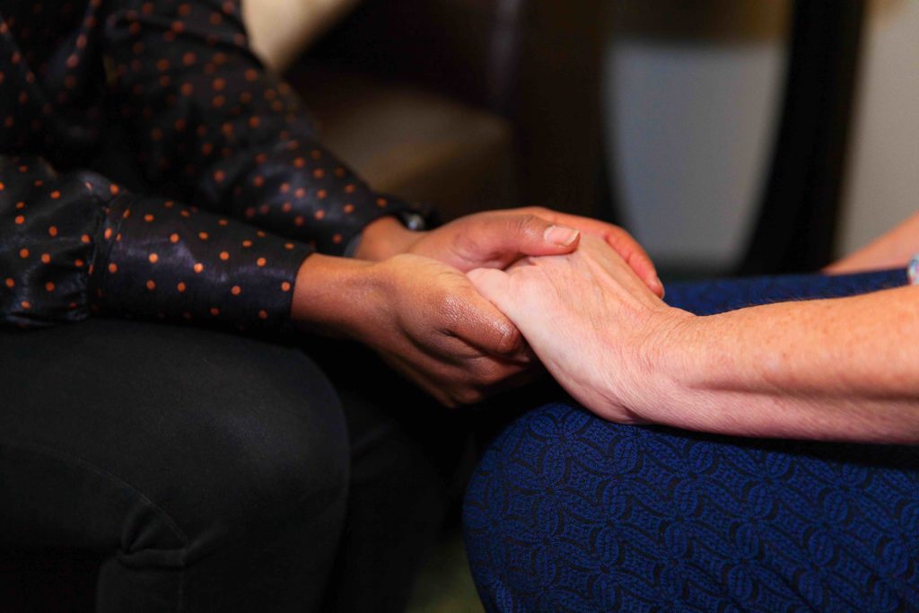 Liz Wambugu, a certified adult gerontology nurse practitioner and palliative care provider with Agape Healthcare, Greenwood Village