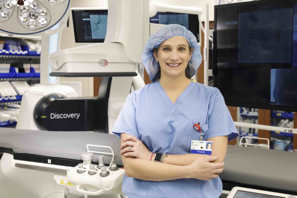 Dr. Colleen Hupp, vascular surgeon, CCSVA
